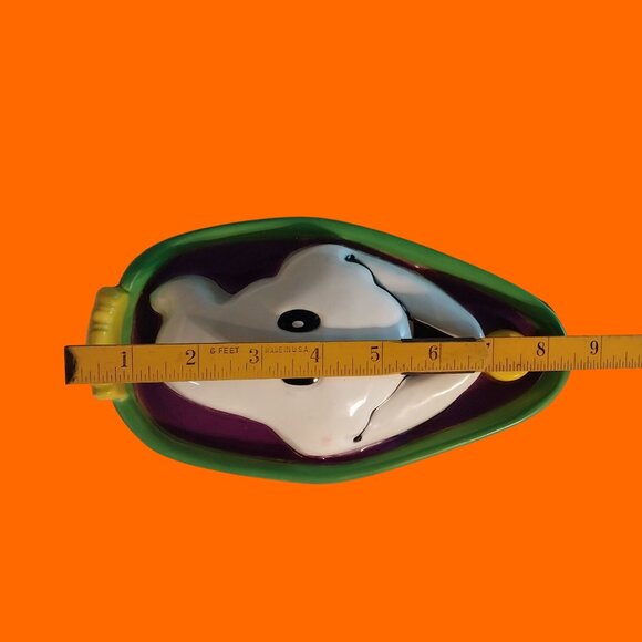 VTG Gemmy Ghost Door Knocker Push Button Or Sensor Talks & Lights Halloween 🎃 - Picture 6 of 6